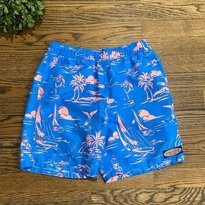 Vineyard Vines Boys Swim Trunks Sz S (8-10)